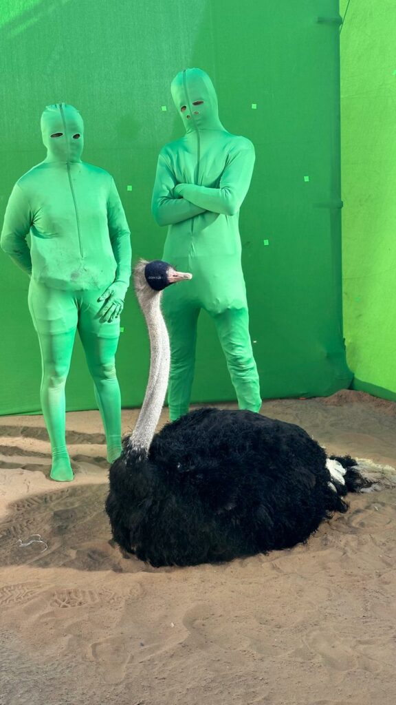 autruche tournage cinema arkann 15